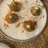 Bolinhas de alheira   at Outro Lado in Faro