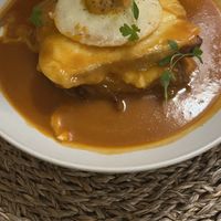 Vegan Francesinha   at Outro Lado in Faro