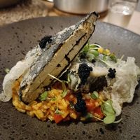 Vegan fried fish #Veganuary at Outro Lado in Faro