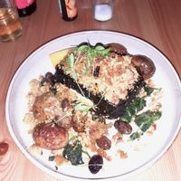 Roasted tofu at Outro Lado in Faro