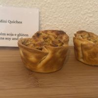 Mini quiche  at Outro Lado in Faro