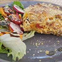 Lasagna  at Outro Lado in Faro