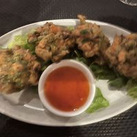 Vegetable tempura  at Sabai Sabai in Stratford-upon-avon