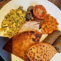 Vegan Breakfast  at The Left Bank in Glasgow