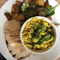 Lebanese breakfast  at The Left Bank in Glasgow