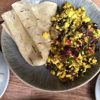 Mexican tofu, loved the tortilla   at The Left Bank in Glasgow