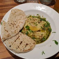 Hummus at The Left Bank in Glasgow
