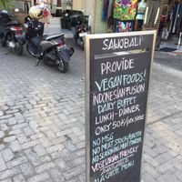 sign at Sawobali  in Ubud