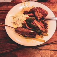 Few options from the buffet at Sawobali  in Ubud