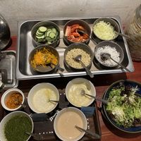 Salad section #Veganuary at Sawobali  in Ubud