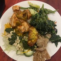 Vegan & gluten-free buffet   at Sawobali  in Ubud