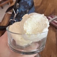 Durian ice creamm  at Sawobali  in Ubud