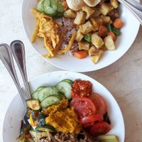 Buffet at Sawobali  in Ubud