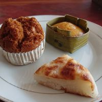 Dessert included in buffet at Sawobali  in Ubud