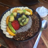 açai bowl at The Windmill Bargara in Bundaberg