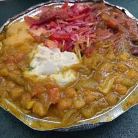 A medium lunch at Vegan's Delight in Bronx