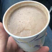 Medium almond porridge. at Vegan's Delight in Bronx