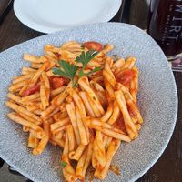 pasta pommodoro at UNI.WIRT. in Klagenfurt