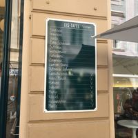 vegan labelled flavours at Eis Greissler in Klagenfurt