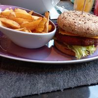 Wolpertinger mit Goldfritten at Hans im Glück in Recklinghausen