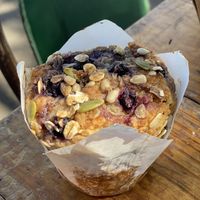 Blueberry muffins  at The Sweet Meadow in Echuca