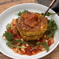 Corn Fritters  at The Sweet Meadow in Echuca