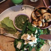 Green breakfast and Green smoothie  at The Sweet Meadow in Echuca