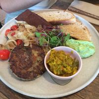 Big breakfast at The Sweet Meadow in Echuca