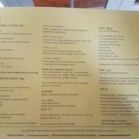 Menu Jan '20 at The Sweet Meadow in Echuca