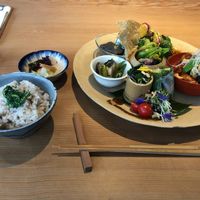 Meal of 18 spring  at Kousagisha Cafe in Kyoto