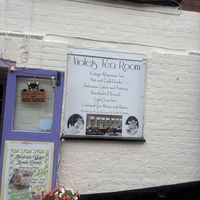   at Violets Tea Rooms in Bridgnorth