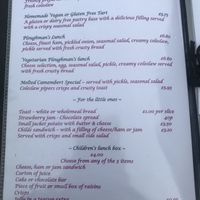 Only one option  at Violets Tea Rooms in Bridgnorth