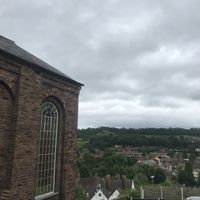 Lovely views  at Violets Tea Rooms in Bridgnorth