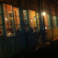 hummus bar on a warm tbilisi evening at Hummusbar in Tbilisi