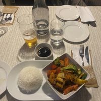 Wok tofu med chili og lemongrass at B&T Kafe og mat in Lillehammer