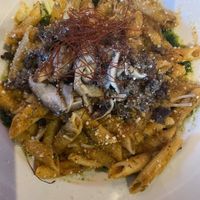 Mushrooms pasta at V-Eats in Dallas