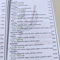 Carta pg 2 at La Herradura Vinoteca in Madrid