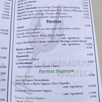 Carta pg 5 at La Herradura Vinoteca in Madrid