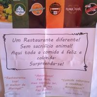 folder at Faz Bem Restaurante Vegano in Maringa