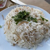Side of rice  at Mezze Restaurant in Kralendijk