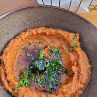 Muhammara at Mezze Restaurant in Kralendijk