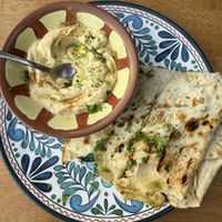 Starter - Hummus  at Mezze Restaurant in Kralendijk