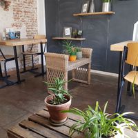 Interior upstairs at Lunchcafe Curcuma in Gouda