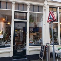 Outside at Lunchcafe Curcuma in Gouda