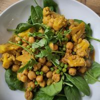 Caulliflower curry  #Veganuary at Lunchcafe Curcuma in Gouda