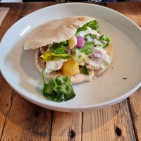 Pita gyros at Lunchcafe Curcuma in Gouda