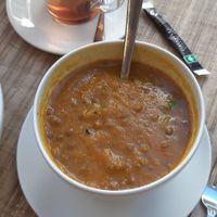 Soup indian style at Lunchcafe Curcuma in Gouda