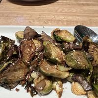 Roasted Brussels Sprouts #Veganuary at True Food Kitchen in Walnut Creek