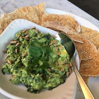 Kale/avo guacamole so good at True Food Kitchen in Walnut Creek