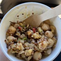 Lentil Quinoa Salad #Veganuary at LUHV Vegan Bistro in Hatboro